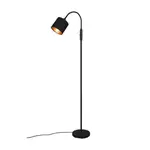 Stojaca lampa Reality Tommy čierna R46331079
