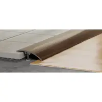 Lišta prechodová "L" Havos orech, hliník, dĺžka 270 cm, výška hrany 8 mm, LP3O270