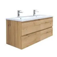 Kúpeľňová skrinka s umývadlom SAT B-Way dub mat BWAY2120OAKU