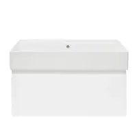 Kúpeľňová skrinka s umývadlom SAT B-WAY 79x30x45 cm biely lesk BWAY80WU2