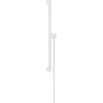 Hansgrohe Unica sprchová tyč na stenu s držiakom sprchy a sprchovou hadicou matná biela 24404700