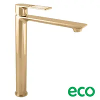RAV SLEZÁK Nil vysoká umývadlová batéria bez výpuste zlatá NL230.0Z