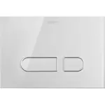 Ovládacie tlačidlo Duravit A1 sklo biele WD5002012000