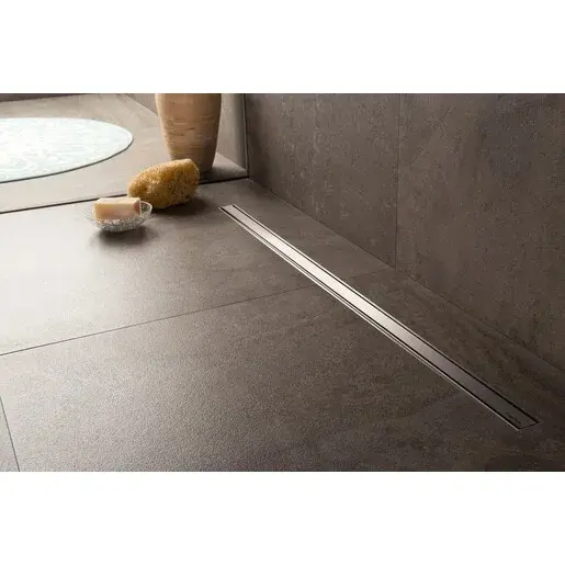 Sprchový žľab EasyDrain XS 120cm brúsený nerez XS-ROH-1200