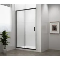 Sprchové dvere 130 cm Polysan Easy Black EL1315B