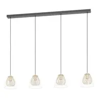 Závesné osvetlenie Eglo MARCHENA čierna 390118