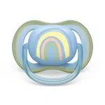 Philips Avent Šidítko Ultra air Obrázek 0–6m chlapec 1 ks duha