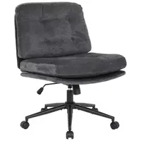 MID.YOU OTOČNÁ ŽIDLE, mikrovlákno, šedá