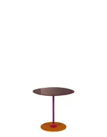 Odkládací stolek THIERRY, více variant - Kartell Barva: vínová, Výška: 45 cm