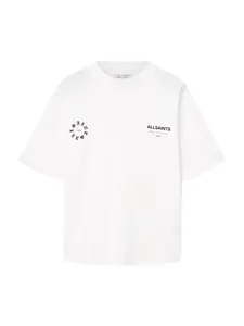 AllSaints Tričko 'KINDRED'  čierna / biela