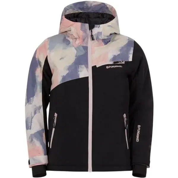 FUNDANGO NOVA Dívčí lyžařská/snowboardová bunda, černá, velikost