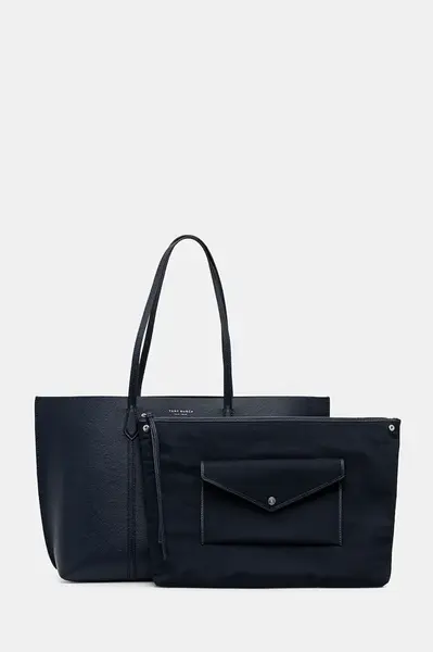 Kožená kabelka Tory Burch Perry