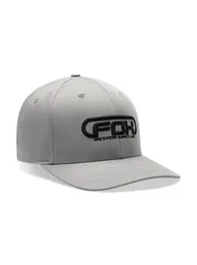 Fox kšiltovka Global Flexfit Steel Grey | Šedá | Velikost S/M