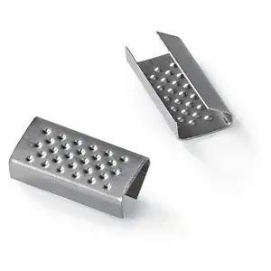 2500 x Kovové uzavírací spony 16 mm