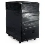 6 x Stretch fólie šířka 500mm, délka 300m, černá, neprůhledná, tloušťka 17µm  | RAJA