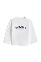Tričko s dlhým rukávom pre bábätká Tommy Hilfiger