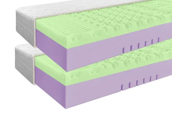 Matrac Benab RestMax 14 1+1 H3 80 x 200 cm Penový matrac 14 cm sendvičový zónová ortopedické