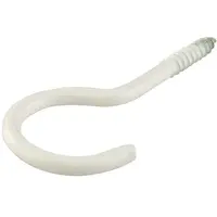 Skrutkovací hák potiahnutý plastom 80 x 5,2 mm