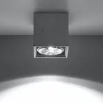 Stropná lampa Trolla betón