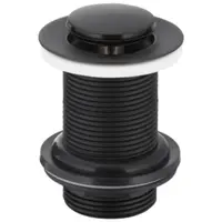 Výpust Klik-Klak malý čierny bez ovládania