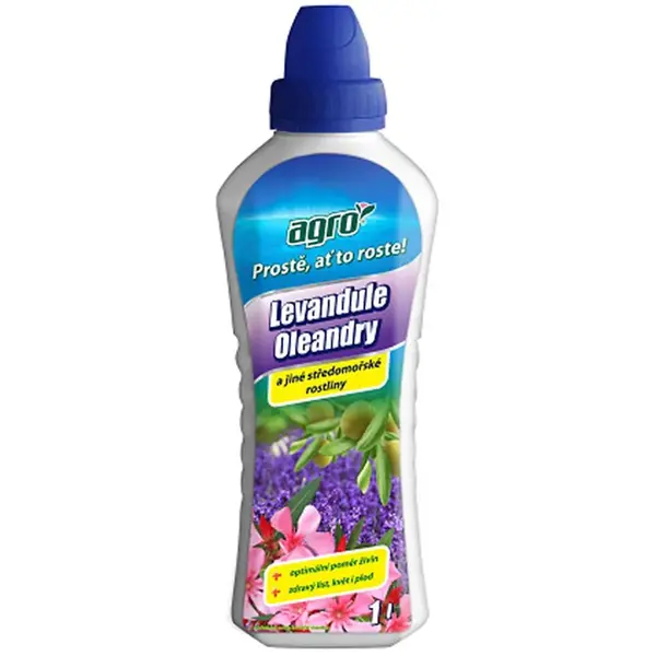Agro Kvapalné hnojivo na levandule a oleandre 1 l