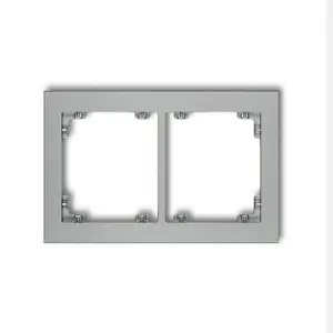 DR-2 Dvojitý strieborný rám