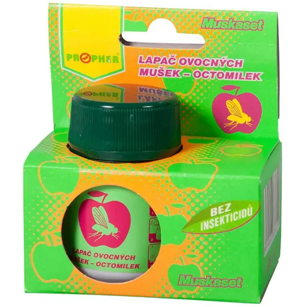 Muškaset lapač na octomilky 1 ks
