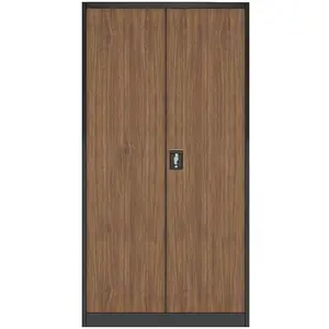 Skriňa Jan H kovová antracit/orech