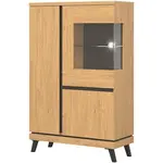 Skriňa Ate At04  Dub/Čierna