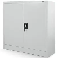 Kancelárska skriňa Beata kovová šedý