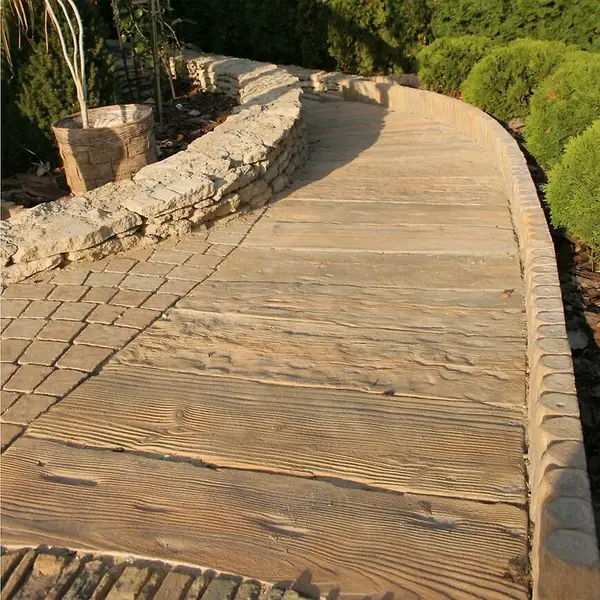 Betónová doska Alejová Altus hnedá patina 67,5x22,5x4 cm