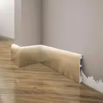 Podlahová lišta Elegance LPC-06-150 šampan škrabaný