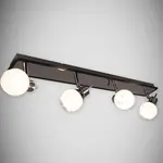 Stropné bodové svietidlo Epos G9 4L LS4