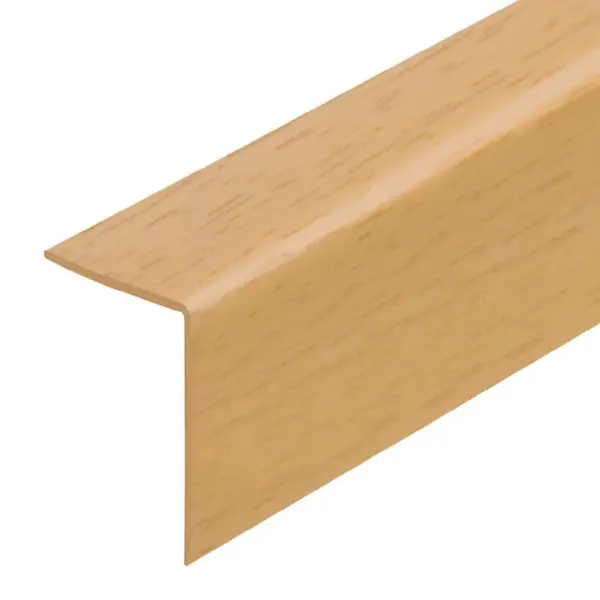 Uholník 40x40 svetlý dub 2.75m