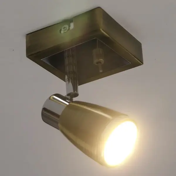 Bodové nástenné svietidlo Melinda 1 AB SAT LS1