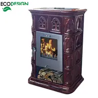 Kachlová kamna Jena II coffebrown 7 kw