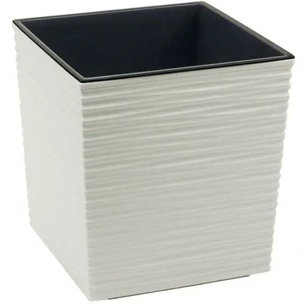 Obal na kvetináč Juka 25x25x26h béžový