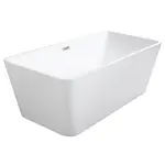 Volně stojící vana Evita 160/80 + sifonem click-clack s přepadem Slim