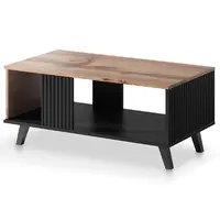 Konferenční stolek Random Law dub wotan/černá