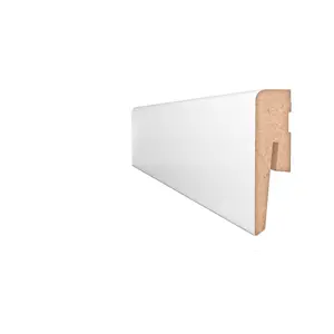 Dyhovaná lišta  LO9 15x60x2400 mm biela