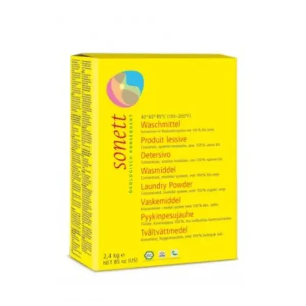 Sonett EKO univerzální koncentrovaný prášek na praní pro alegiky 2,4 kg / 43 praní