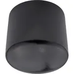 Okrúhla záslepka Ø18 mm čierna (4 ks)