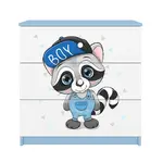 Dětská komoda Babydreams modrá - Mýval