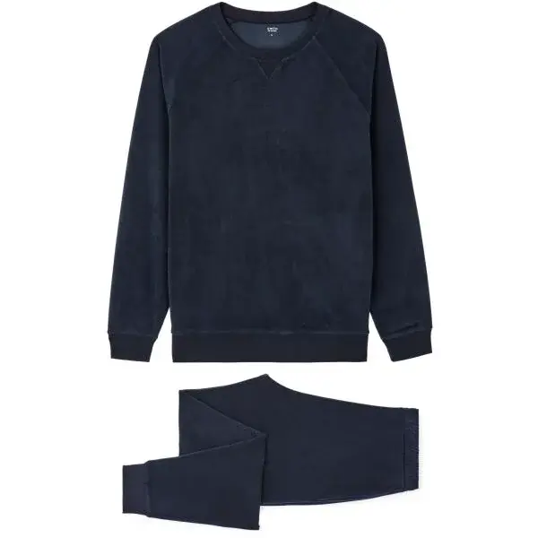 CELIO XJIPYVEL Pánske pyžamo, tmavo modrá, veľkosť