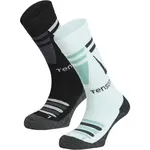TENSON CORE SKI SOCK 2PK Lyžiarske ponožky, tmavo sivá, veľkosť 42-45