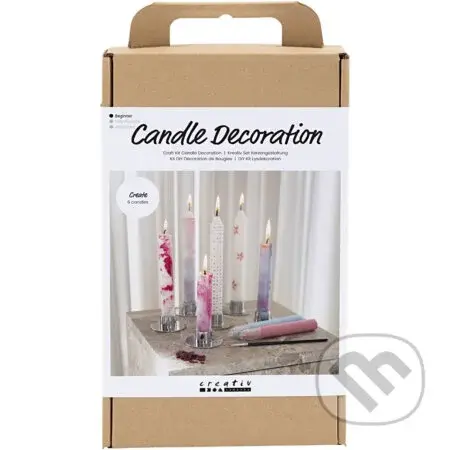 Kreatívna sada Dekorovanie sviečok