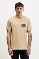 Bavlněné tričko Karl Lagerfeld Jeans pánské, modrá barva, s potiskem, A1M17001