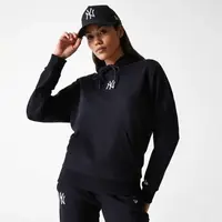 New Era NEW YORK YANKEES MLB MIDI LEAGUE ESSENTIAL HOODIE Dámská mikina, černá, velikost