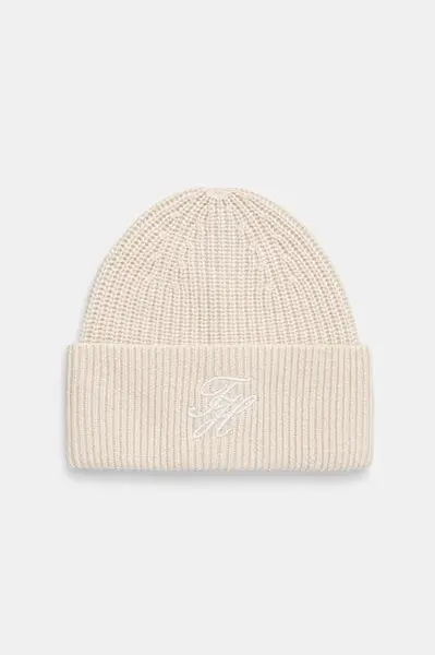 Vlněná čepice Tommy Hilfiger