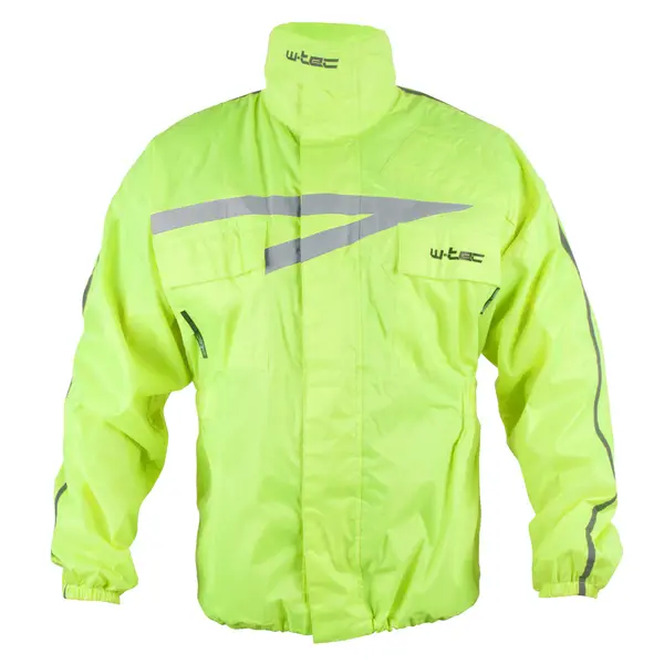 Moto pláštěnka W-TEC Rainy fluo žlutá XL